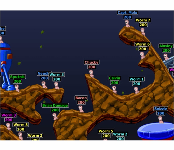 PS1 Worms Armageddon